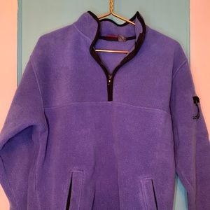 Periwinkle fuzzy jacket